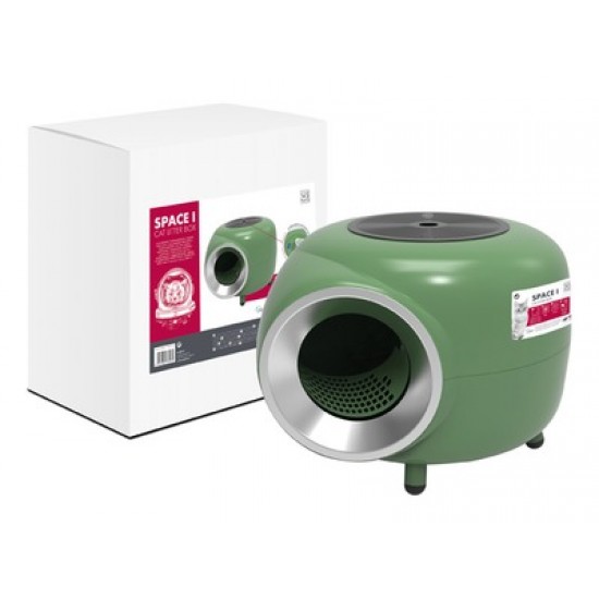 Litiera pisici SPACE I - verde Litiera pisici SPACE I - verde