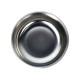 Castron negru pentru caini, premium, otel inoxidabil, Double Wall Bowl ESKIMO M-PETS, 1.25 L