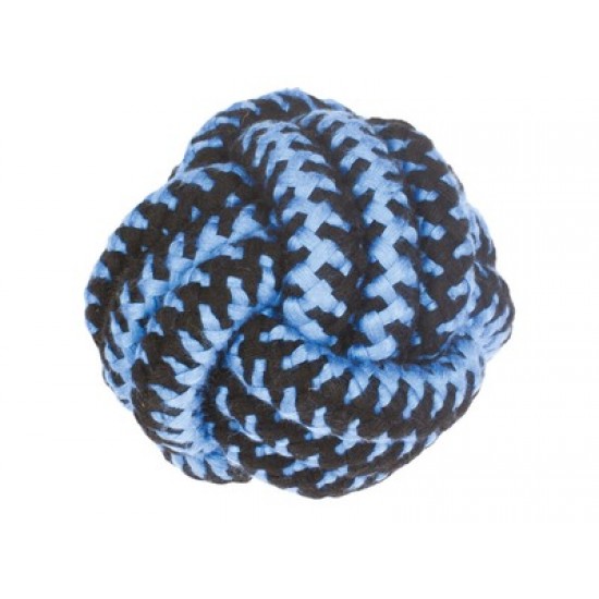 Jucarie pentru caini din sfoara, minge simpla,TWIST M-PETS, ⌀11 cm