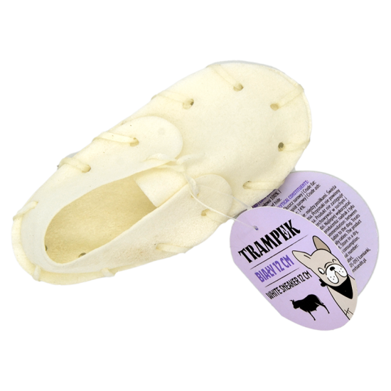 Recompense pentru caini Mr. Bandit White sneaker, 12 cm