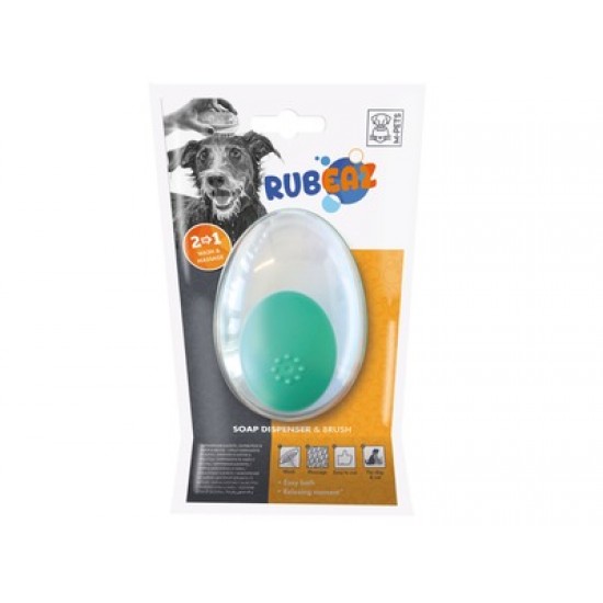 Perie cu dozator M-PETS, rosie Perie cu dozator M-PETS, rosie