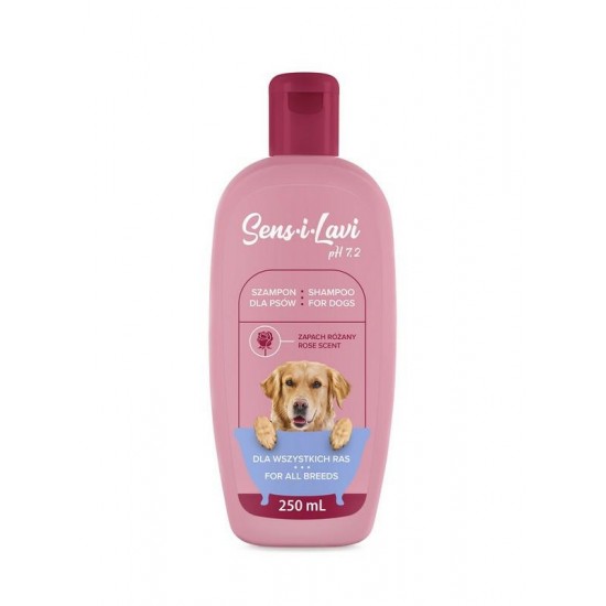 Sampon pentru caini, toate rasele, SENS-I-LAVI, 250 ml Sampon pentru caini, toate rasele, SENS-I-LAVI, 250 ml
