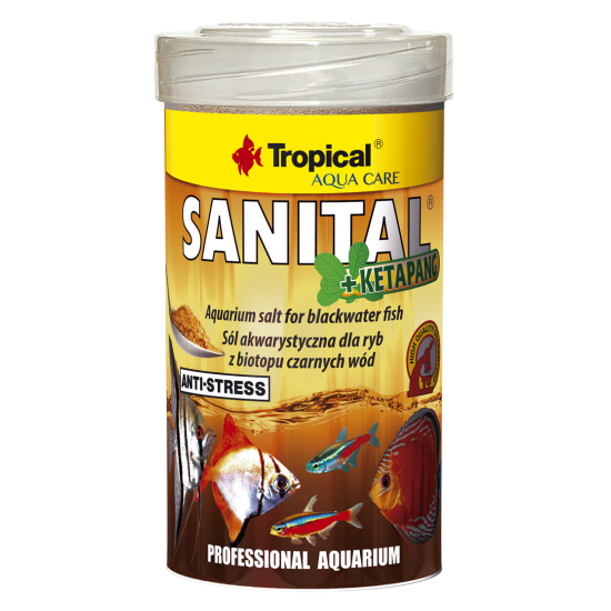 Sanital ketapang Tropical Fish, 100ml/ 120g Sanital ketapang Tropical Fish, 100ml/ 120g