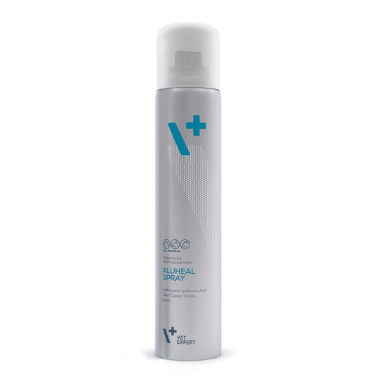 Spray pentru tratarea si vindecarea plagilor postoperatorii, AluHeal Spray, Vet Expert, 200 ml Spray pentru tratarea si vindecarea plagilor postoperatorii, AluHeal Spray, Vet Expert, 200 ml