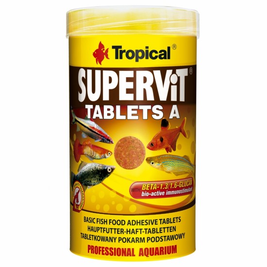 SUPERVIT tablete A, Tropical Fish, 250ml, 150g SUPERVIT tablete A, Tropical Fish, 250ml, 150g