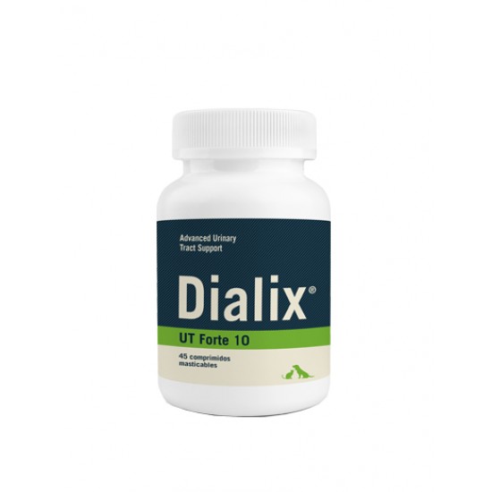 Supliment dietetic complet pentru managementul  struvitilor si al afectiunilor tractului urinar inferior DIALIX UT Forte 10, VetNova, 45 tabs