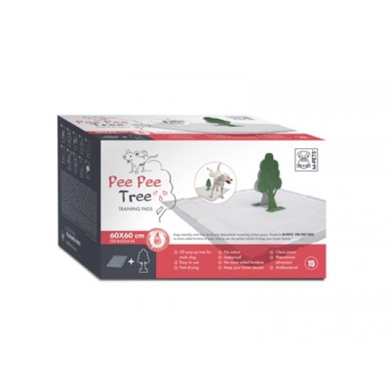 TREE- Covorase absorbante pentru caini, cu copacel desenat- pachet 15 buc 10113301 TREE- Covorase absorbante pentru caini, cu copacel desenat- pachet 15 buc 10113301