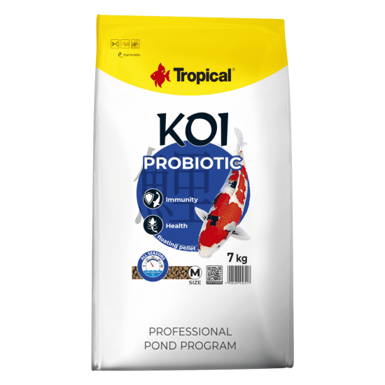 TROPICAL-Fish-KOI PROBIOTIC pellet M- 7KG