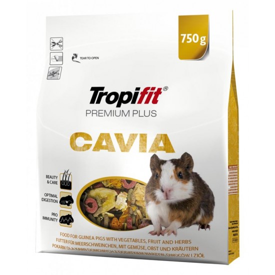 Hrana pentru rozatoare Tropifit Premium Plus Cavia, 2.5 kg Hrana pentru rozatoare Tropifit Premium Plus Cavia, 2.5 kg