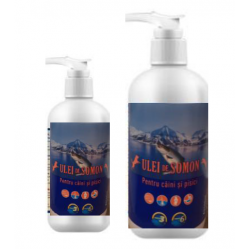 Ulei de somon pentru caini si pisici, Carpathian Pet Food, V&P 200ML