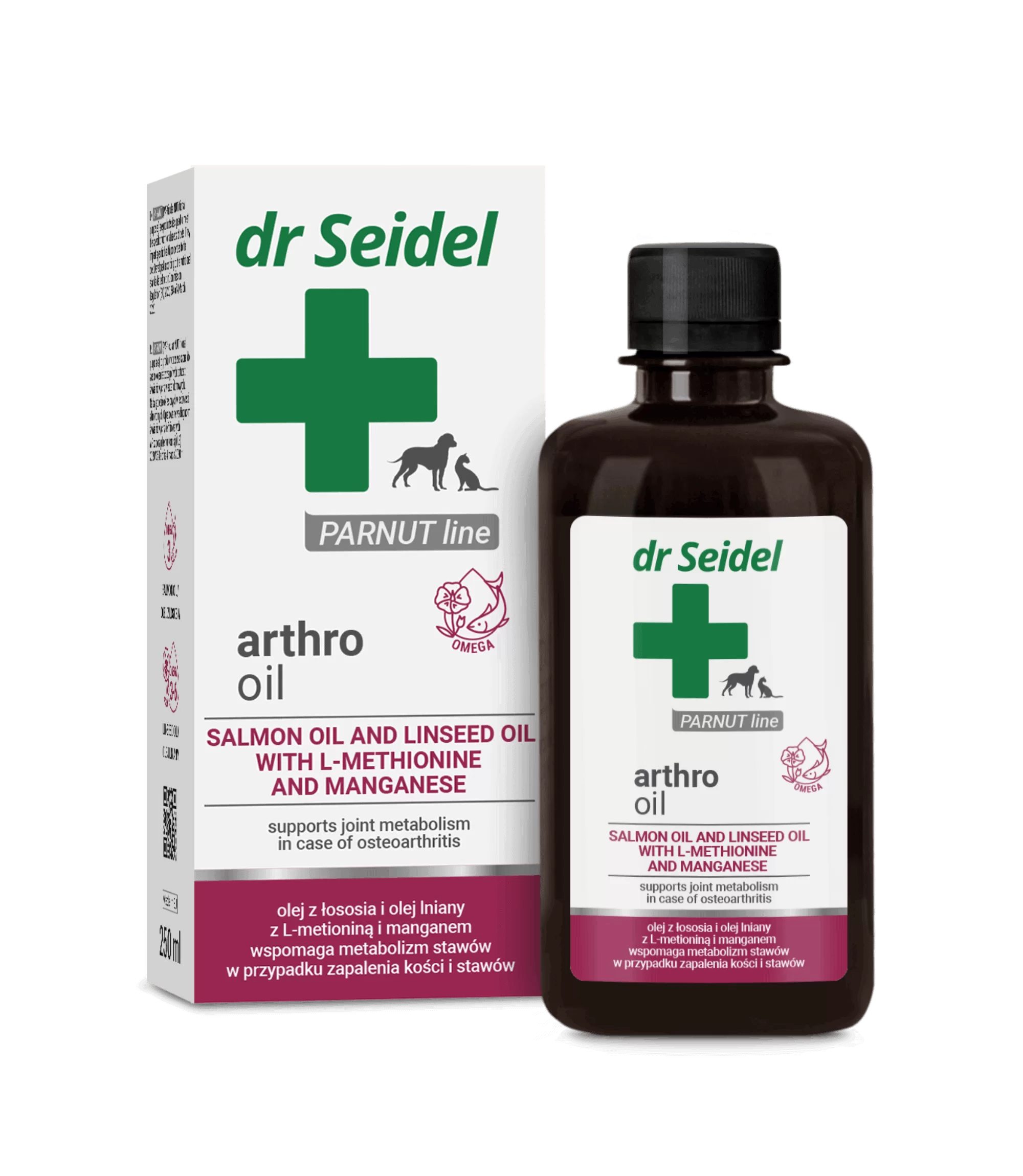 Ulei pentru susținerea metabolismului articular în caz de osteoartrită, Arthro oil, Dr. Seidel, 250 ml