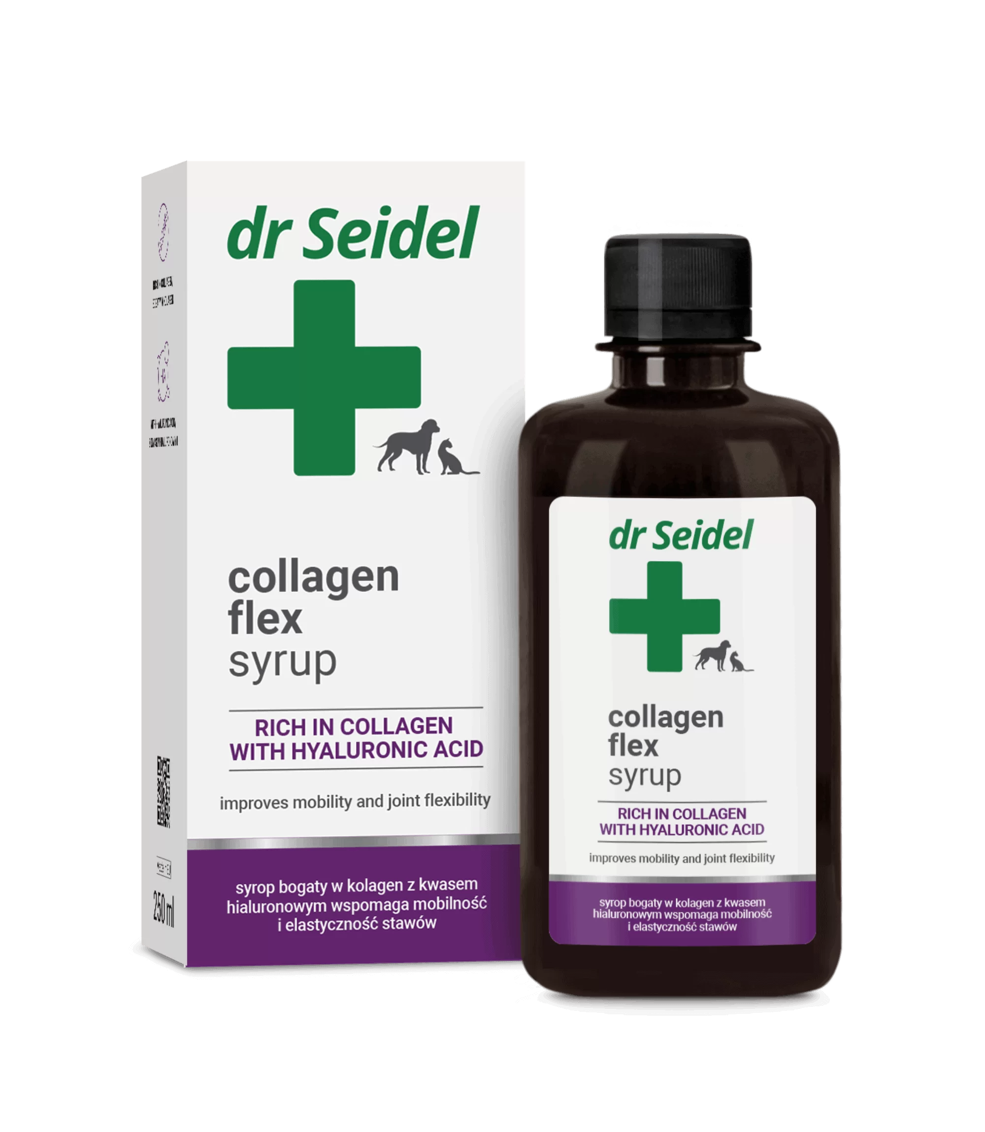 Sirop pentru susținerea mobilității și flexibilității articulațiilor, Dr. Seidel COLLAGEN FLEX SYRUP, 250 ml