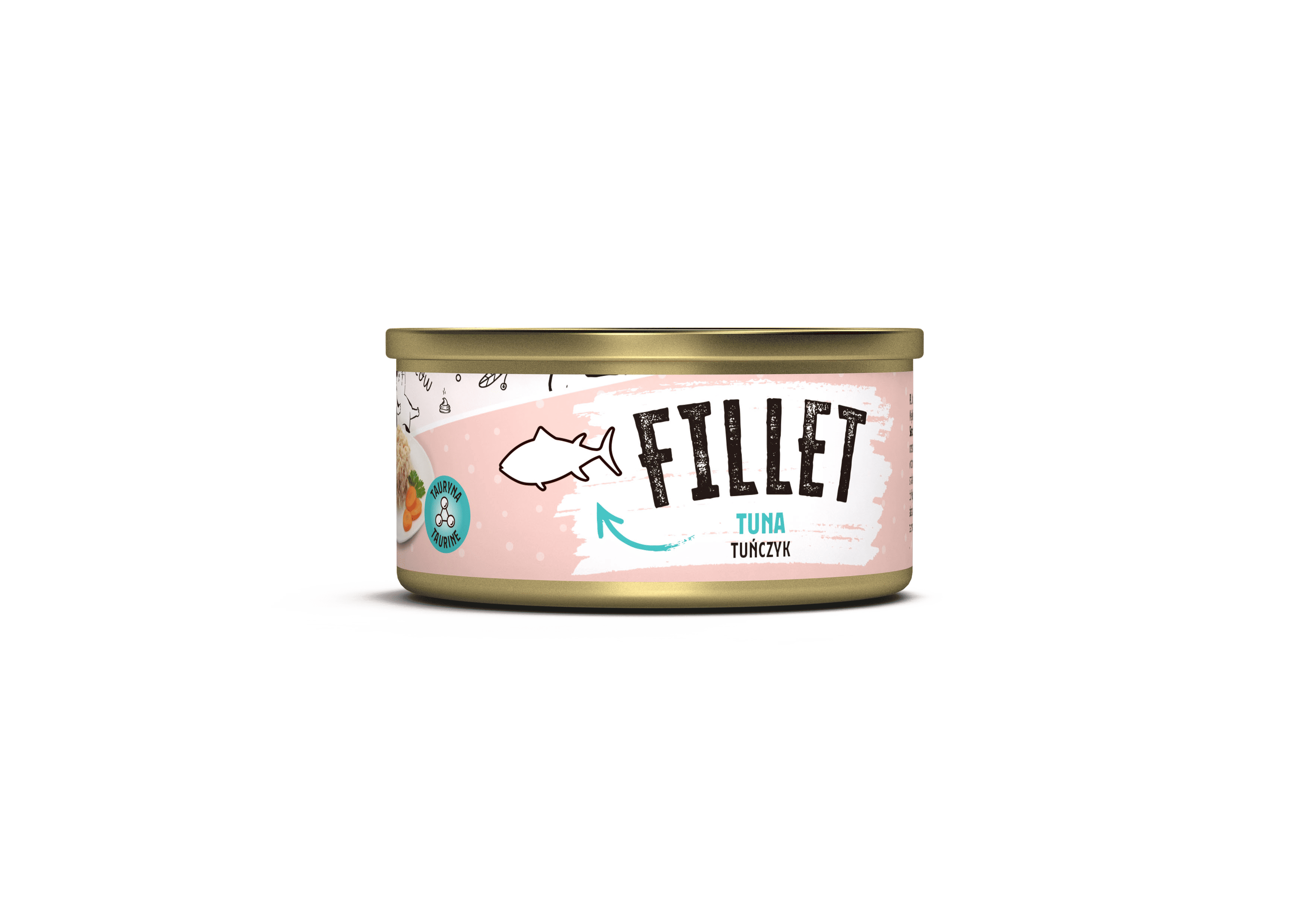 Recompensă umedă pentru pisici adulte Mr. Bandit Fillet, ton, 80g