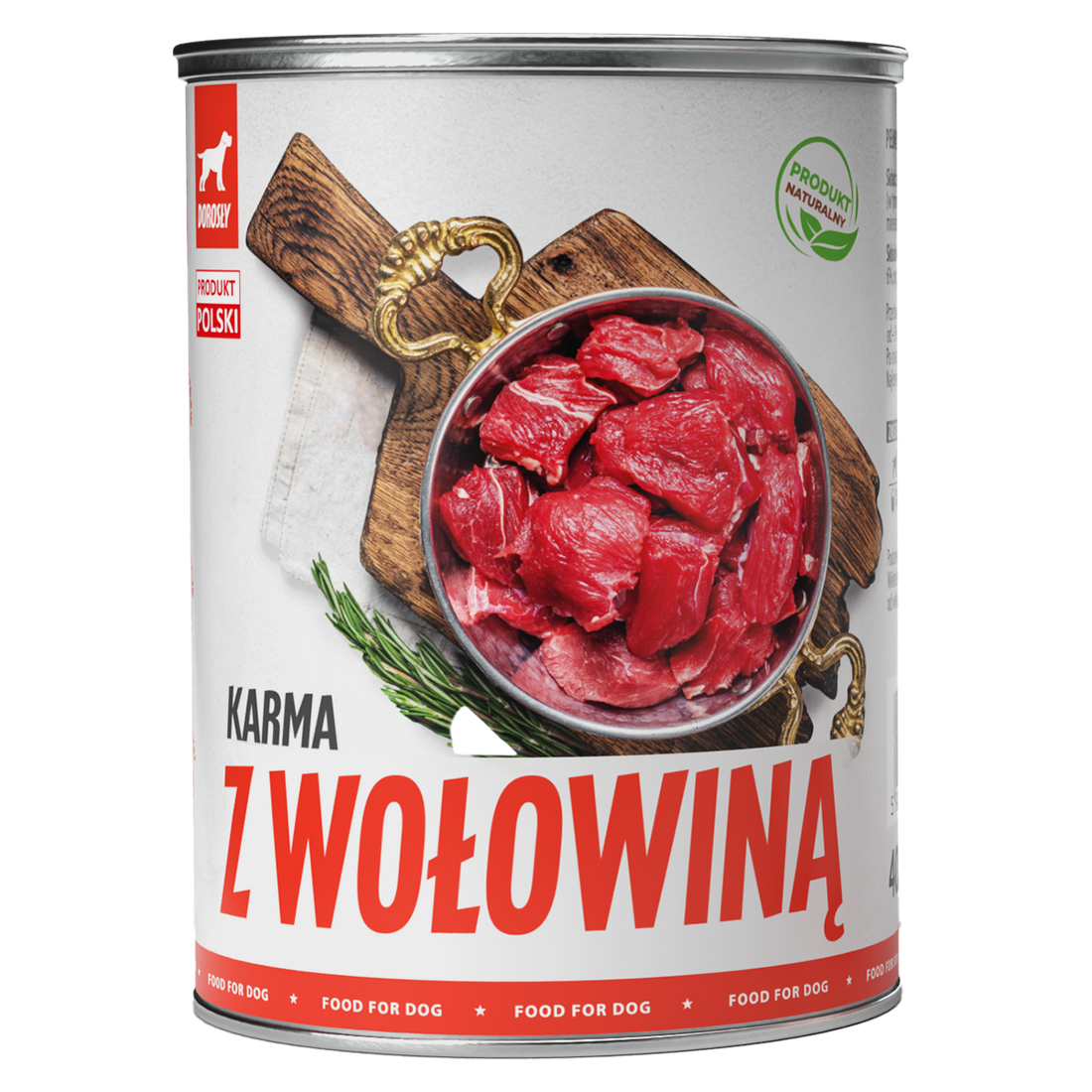 TUF TUF DOG -Hrana umeda CHUNKS cu VITA- conserva 1250g