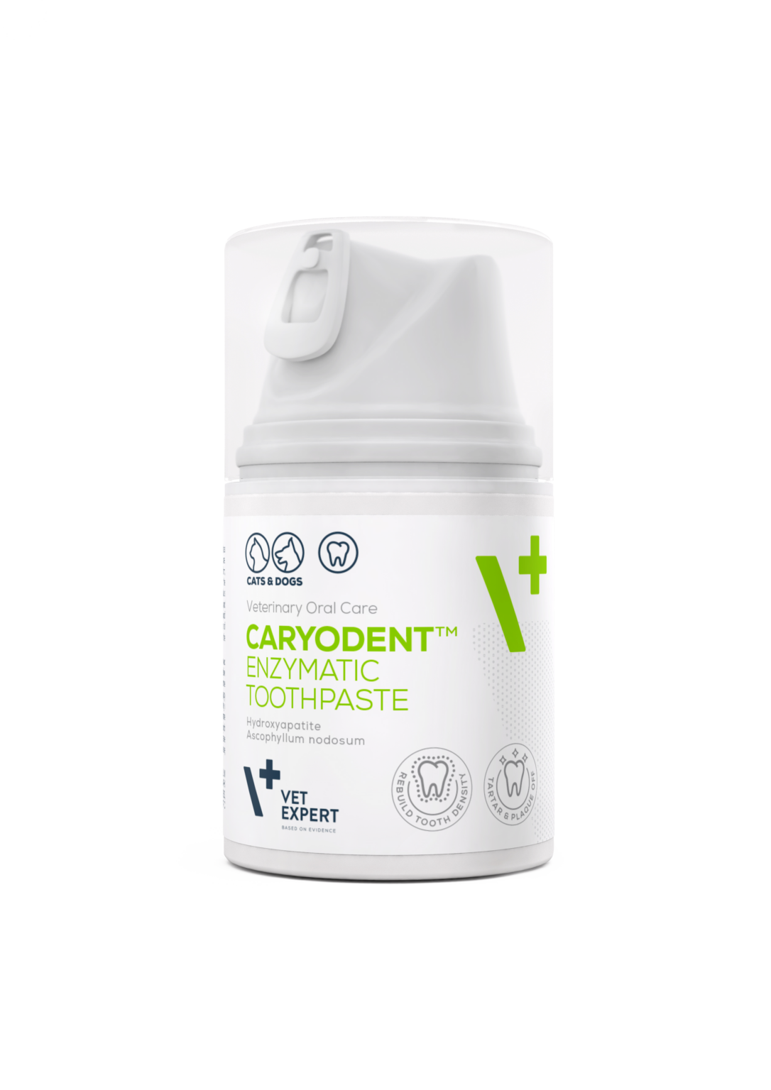 Pastă de dinți enzimatică pentru câini și pisici, CARYODENT VET EXPERT, gel, 50ml