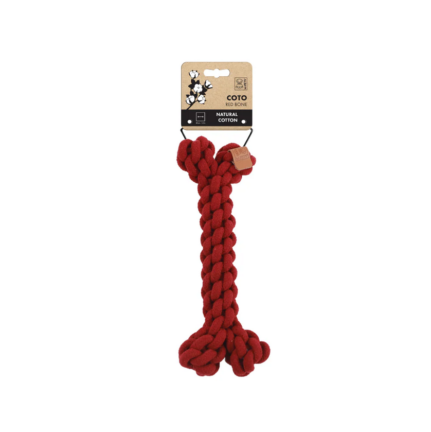 Jucarie pentru caini COTO Red Bone 10663105