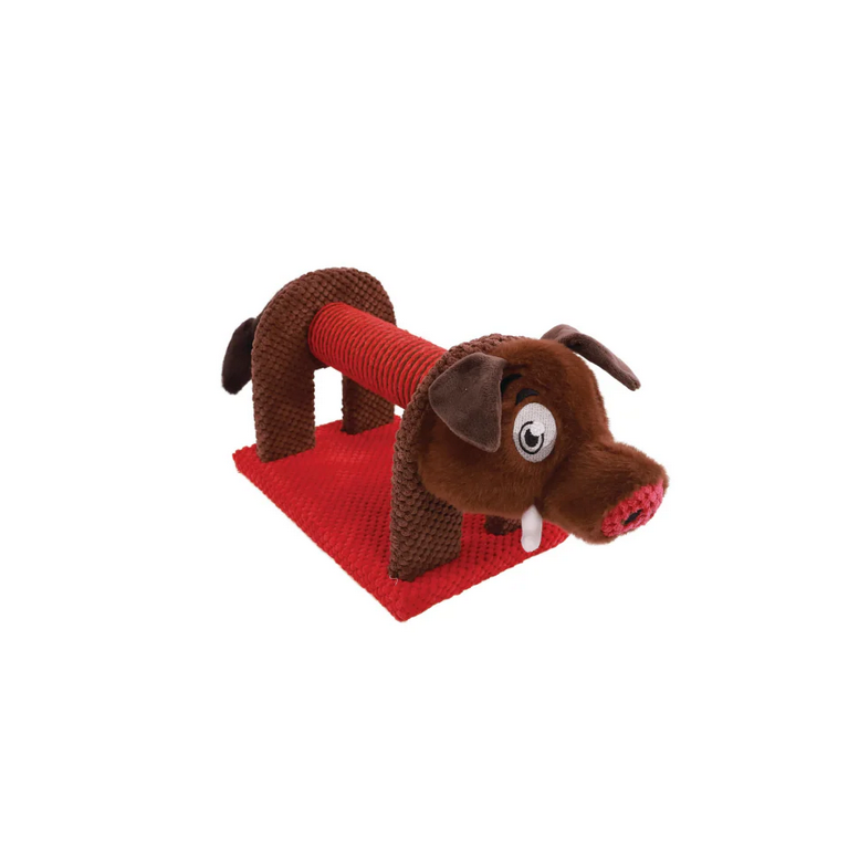 20643999 MASCARADE Cat Scratcher – Warthog – scratcher colorat pentru pisici 52 x 18.5 x 20 cm