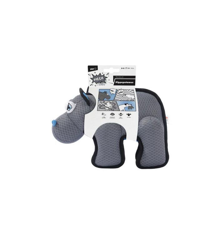 Jucărie rezistentă pentru câini M-PETS MEGA Hippopotamus cu squeaker 10671499