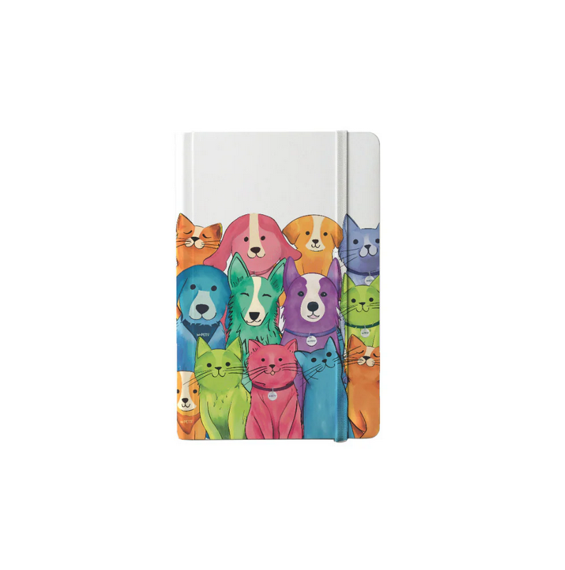 PETJOY Notebook A5 PetFamily – caiet cu design animale pentru iubitorii de pets 60005499