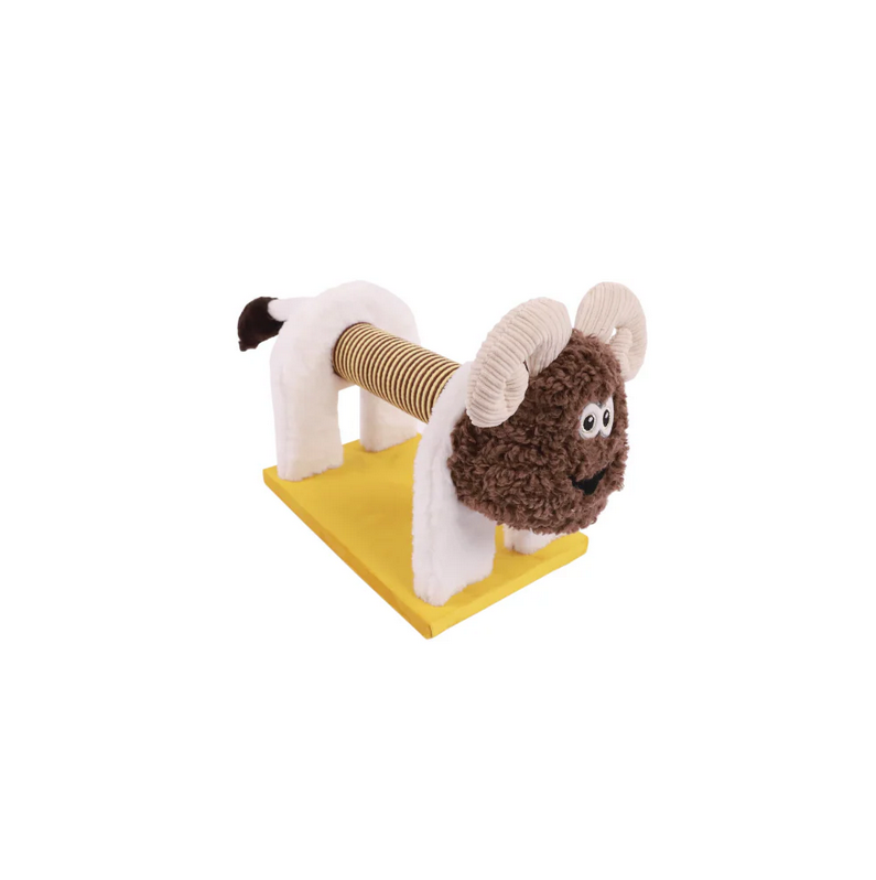 Ram – scratcher colorat pentru pisici MASCARADE 49 x 18.5 x 25 cm