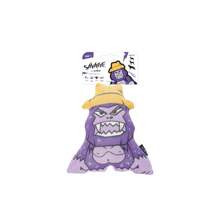 SAVAGE Dog Toy Gorilla– jucărie rezistentă pentru câini 22×19 cm 10667799