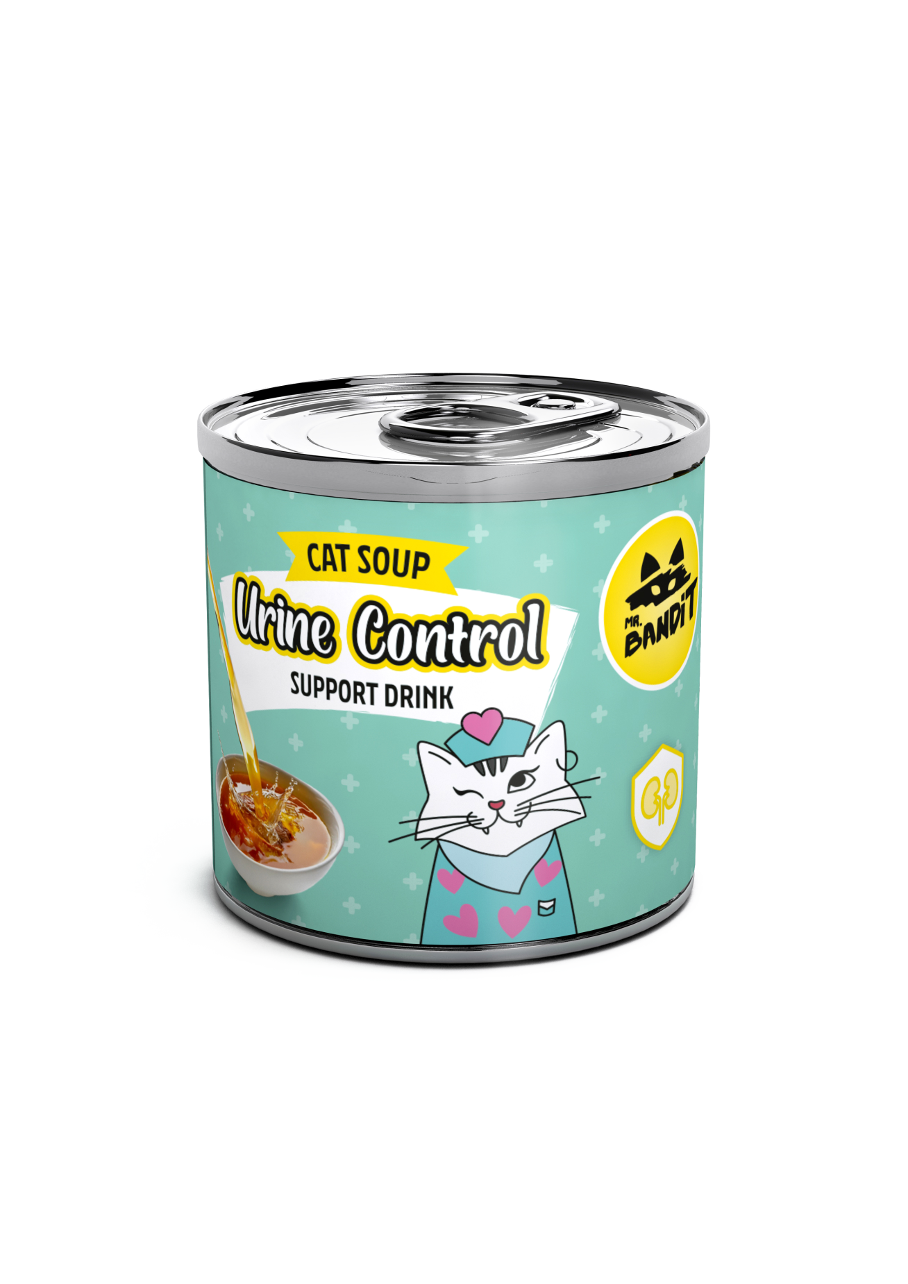 Mr. Bandit supă funcțională cu rață și vită pentru tractul urinar al pisicilor