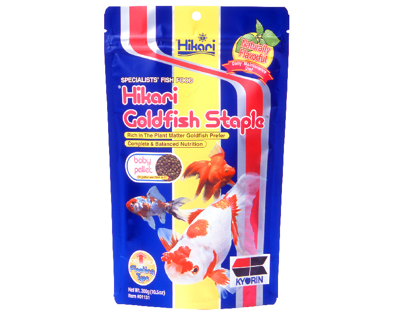Hrana naturala aromata pentru pesti aurii si pui de Koi, HIKARI STAPLE BABY 300G