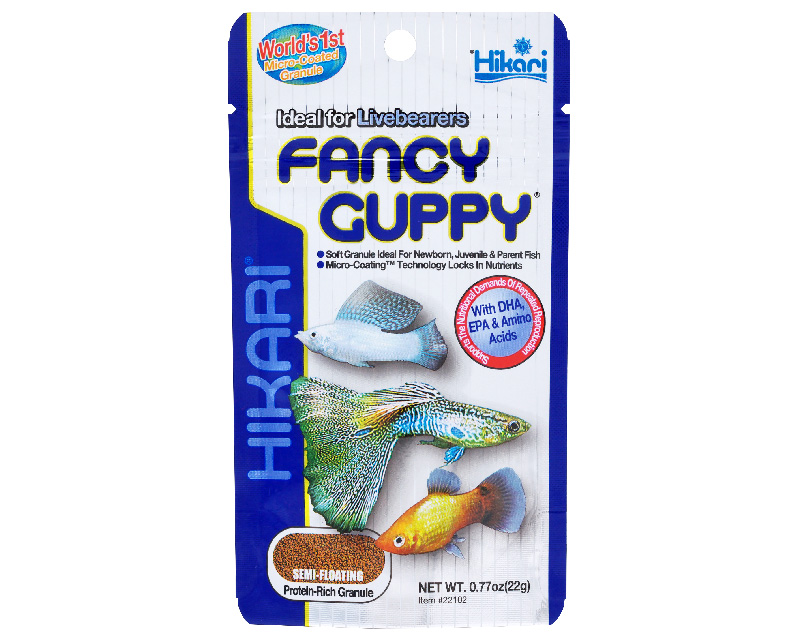 Dieta stiintifica pentru pesti tropicali HIKARI FANCY GUPPY 22g