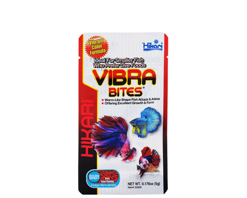 Bastonase cu valoare nutritionala remarcabila HIKARI VIBRA BITES BABY, 5g