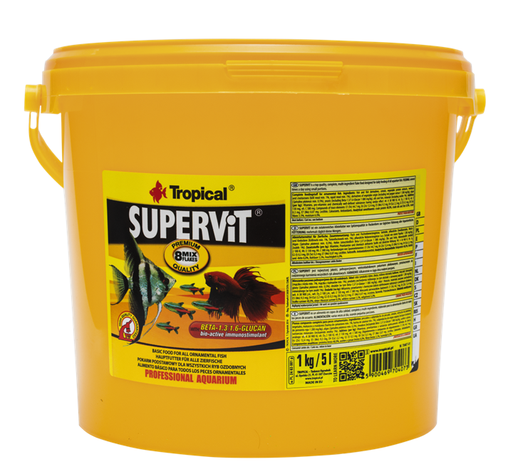 SUPERVIT tablete A, Tropical Fish, 2kg, aprox 830 tab