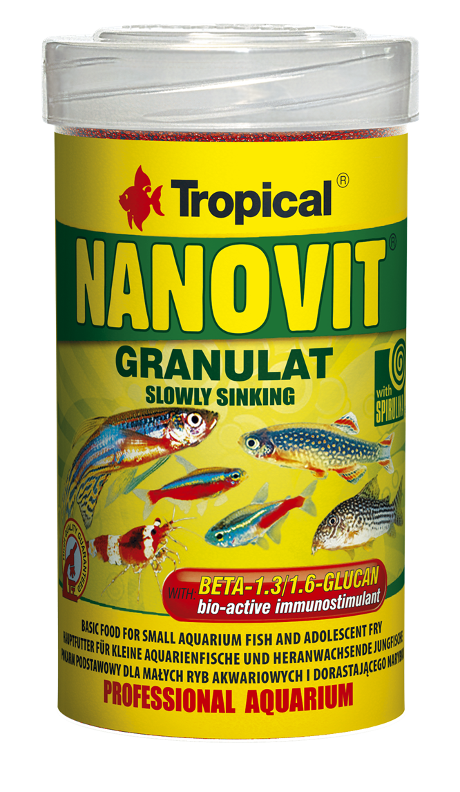 MIKRO-VIT NANOVIT granulat Tropical Fish, 10g