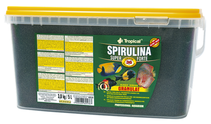 SUPER SPIRULINA FORTE Tropical Fish, 1000ml/ 600g