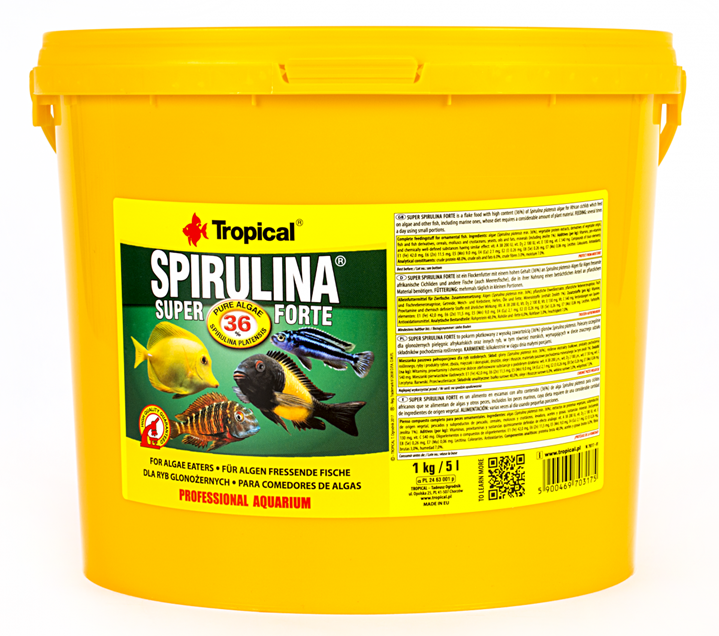 SPIRULINA FORTE Tropical Fish, 36% 1000 ml/ 200g
