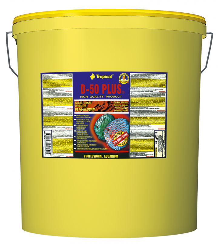 D-50 PLUS Tropical Fish, 11L/ 2.2KG