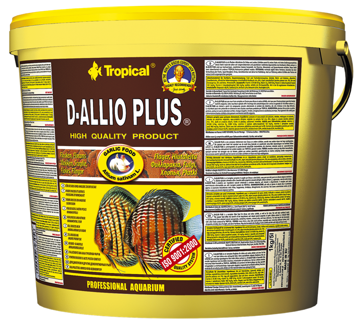 D-ALLIO PLUS Tropical Fish, granulat, 10L/ 6KG