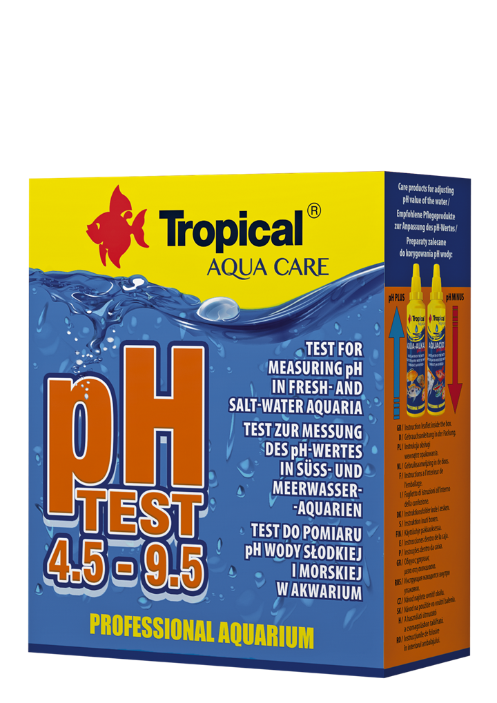 pH TEST 4.5-9.5 (apa dulce) Tropical Fish