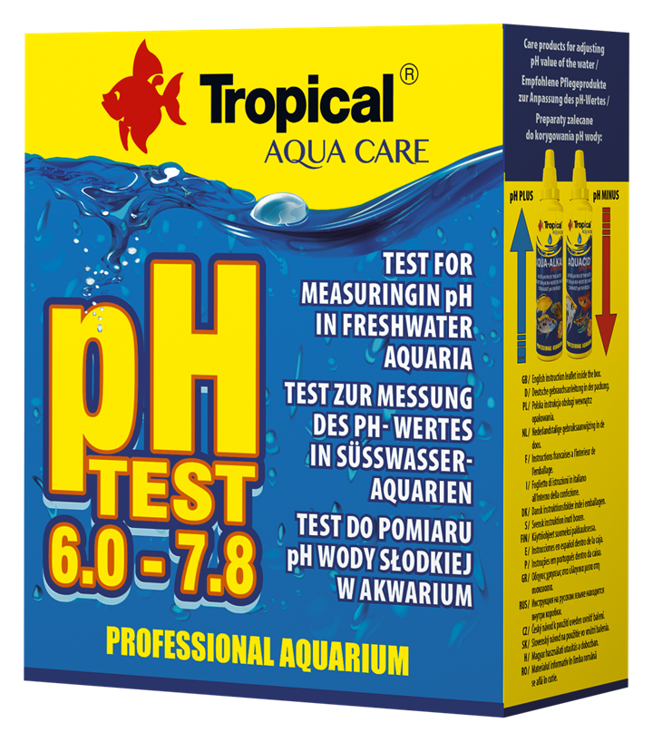 pH TEST 6.0- 7.8 (apa dulce) Tropical Fish
