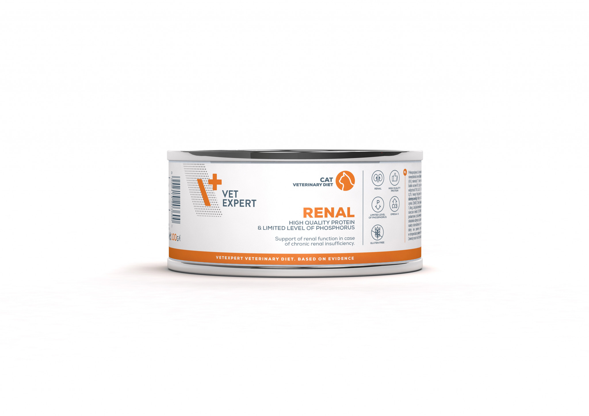 4T Dieta Veterinara pisici Renal Cat, VetExpert, conserva, 100g