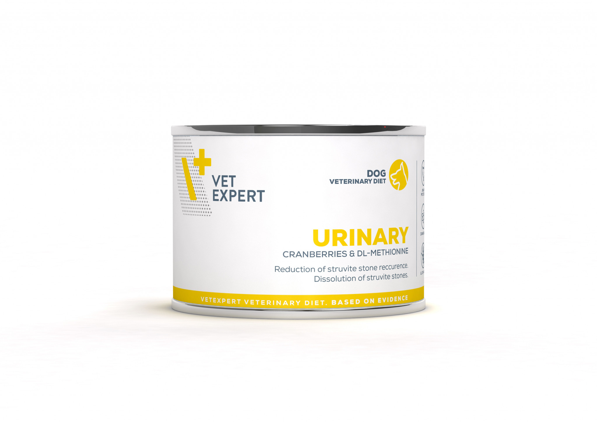 4T Dieta Veterinara pentru caini Urinary DOG, VetExpert, conserva, 200 g