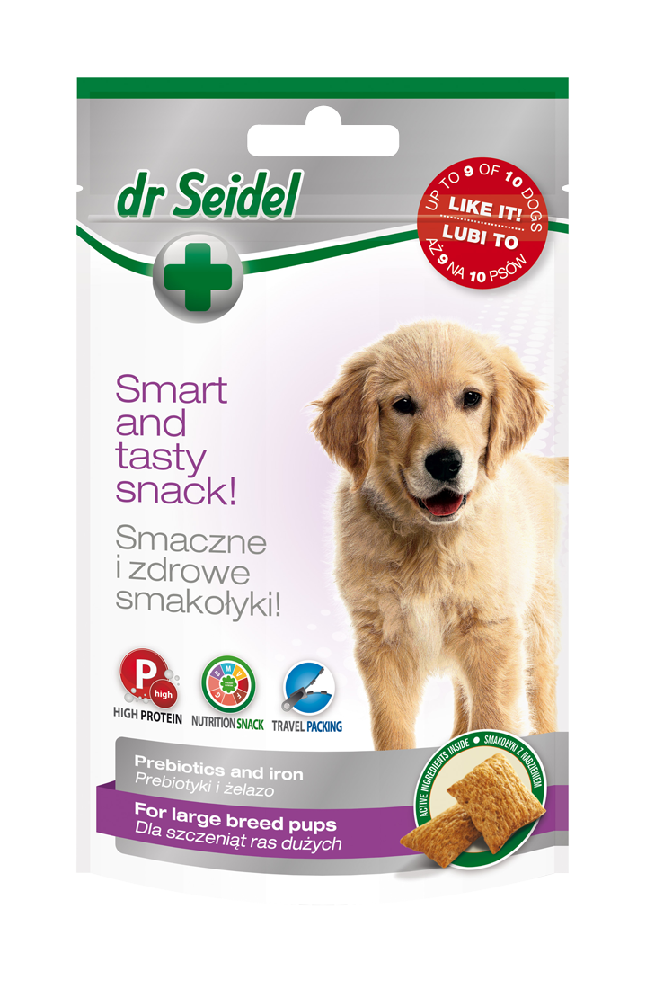 Recompense  pentur catelusi de talie mare, Dr. Seidel, 90g