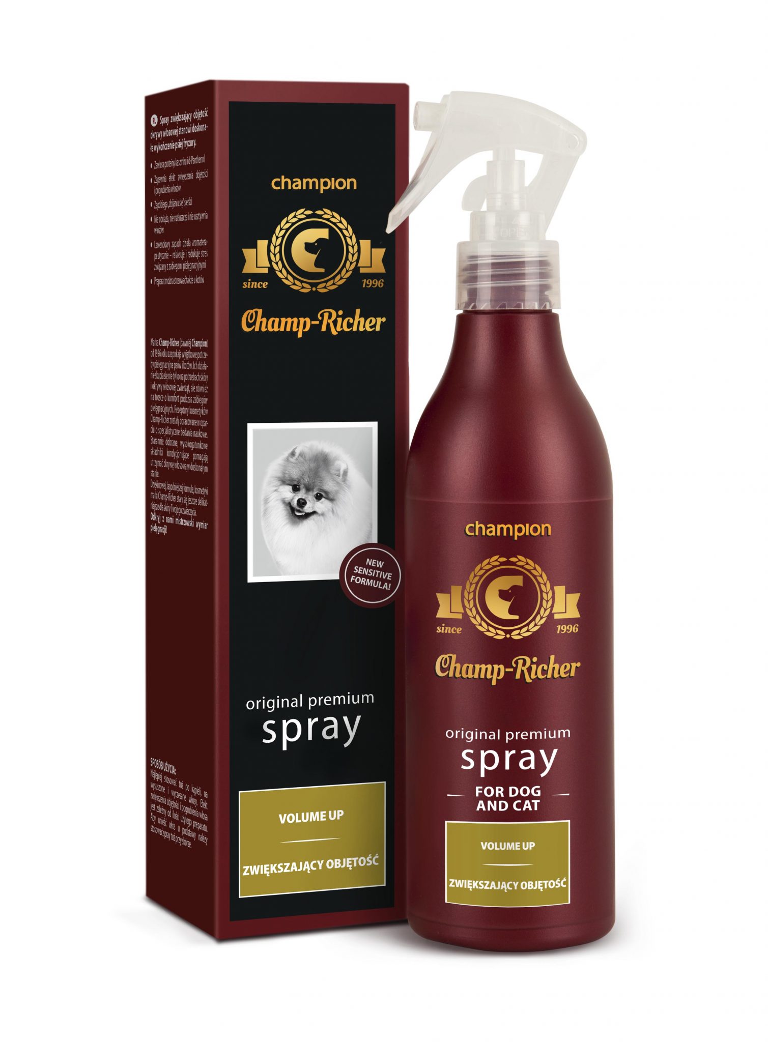 Spray modelator CHAMP RICHER pentru volum, 250 ml