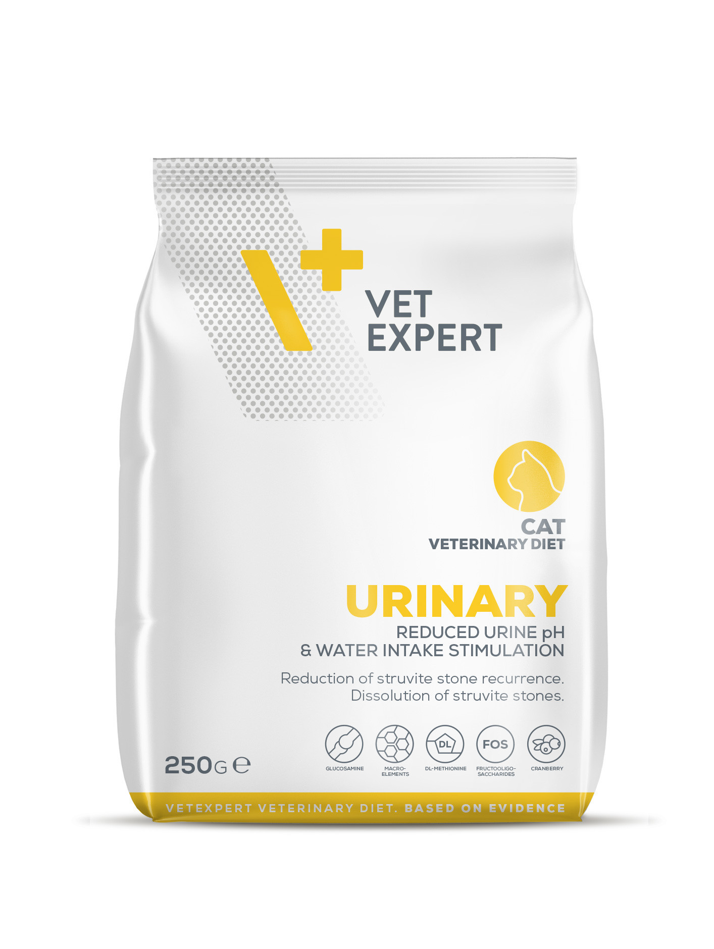 4T Dieta Veterinara URINARY CAT, VetExpert 250g