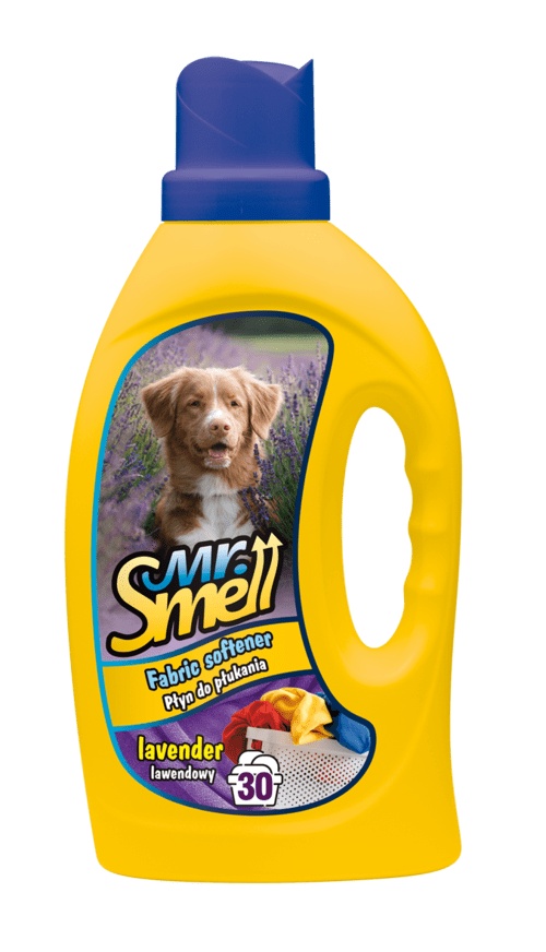 Soluție pentru eliminarea mirosurilor, balsam concentrat pentru rufe, Mr. Smell, lavanda, 1L