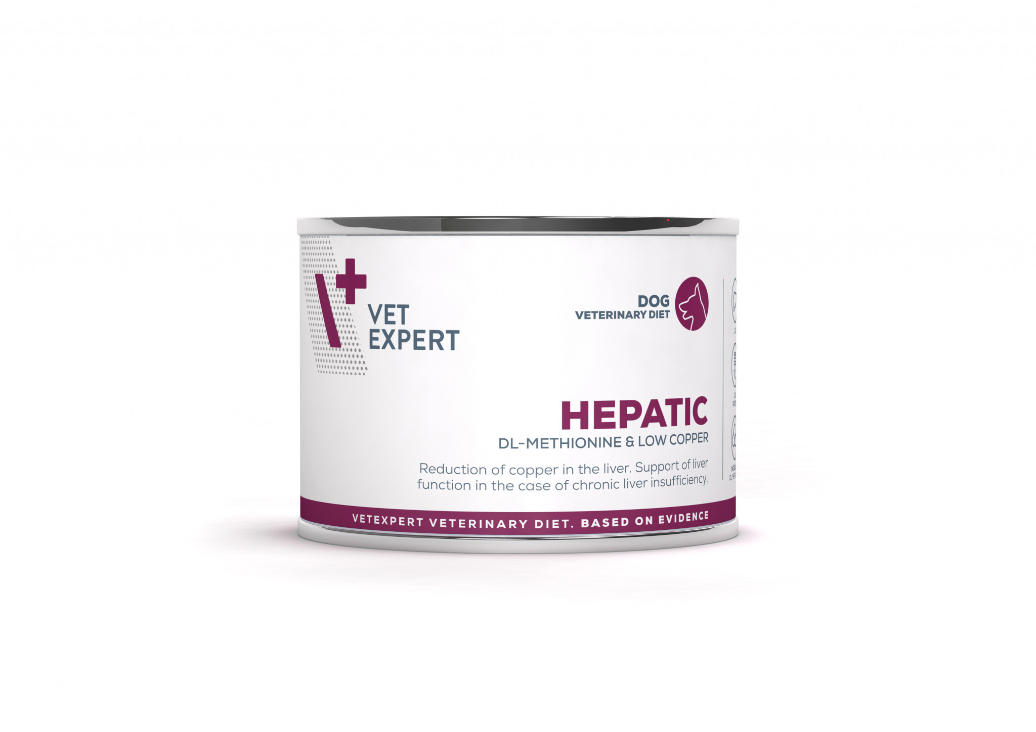 Dieta veterinara umeda 4T HEPATIC DOG, Vet Expert, 200 gr