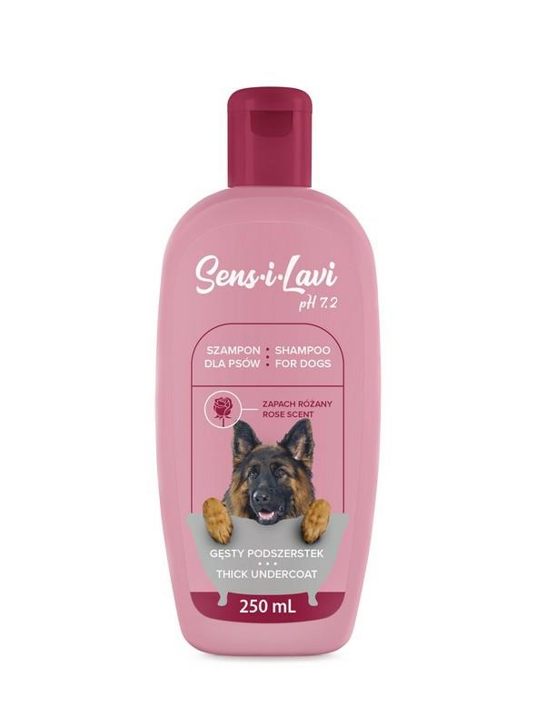 Sampon pentru caini cu blana aspra, SENS-I-LAVI, 250 ml