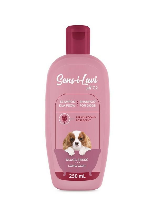 Sampon pentru caini cu blana lunga, SENS-I-LAVI, 250 ml