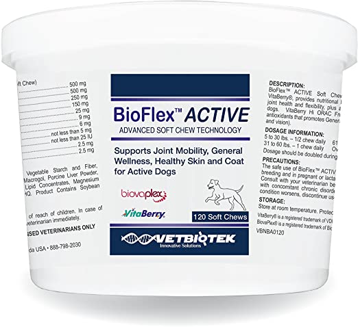 BIOFLEX active, VetBiotek, 120 tablete