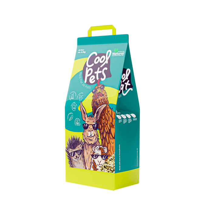 ASTERNUT PENTRU PISICI SI ANIMALE MICI DIN LEMN DE MOLID 100% PUR CoolPet ORIGINAL PELET, 10L/5KG