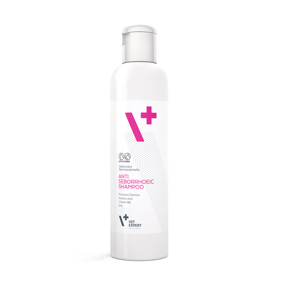Sampon Antiseboreic VETEXPERT, 250 ml