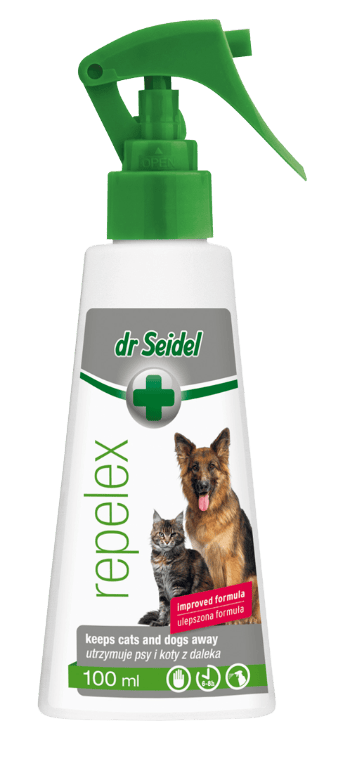 Spray educativ repelent, indeparteaza animalele de zone/ obiecte, Dr. Seidel, Dermapharm, 100ml